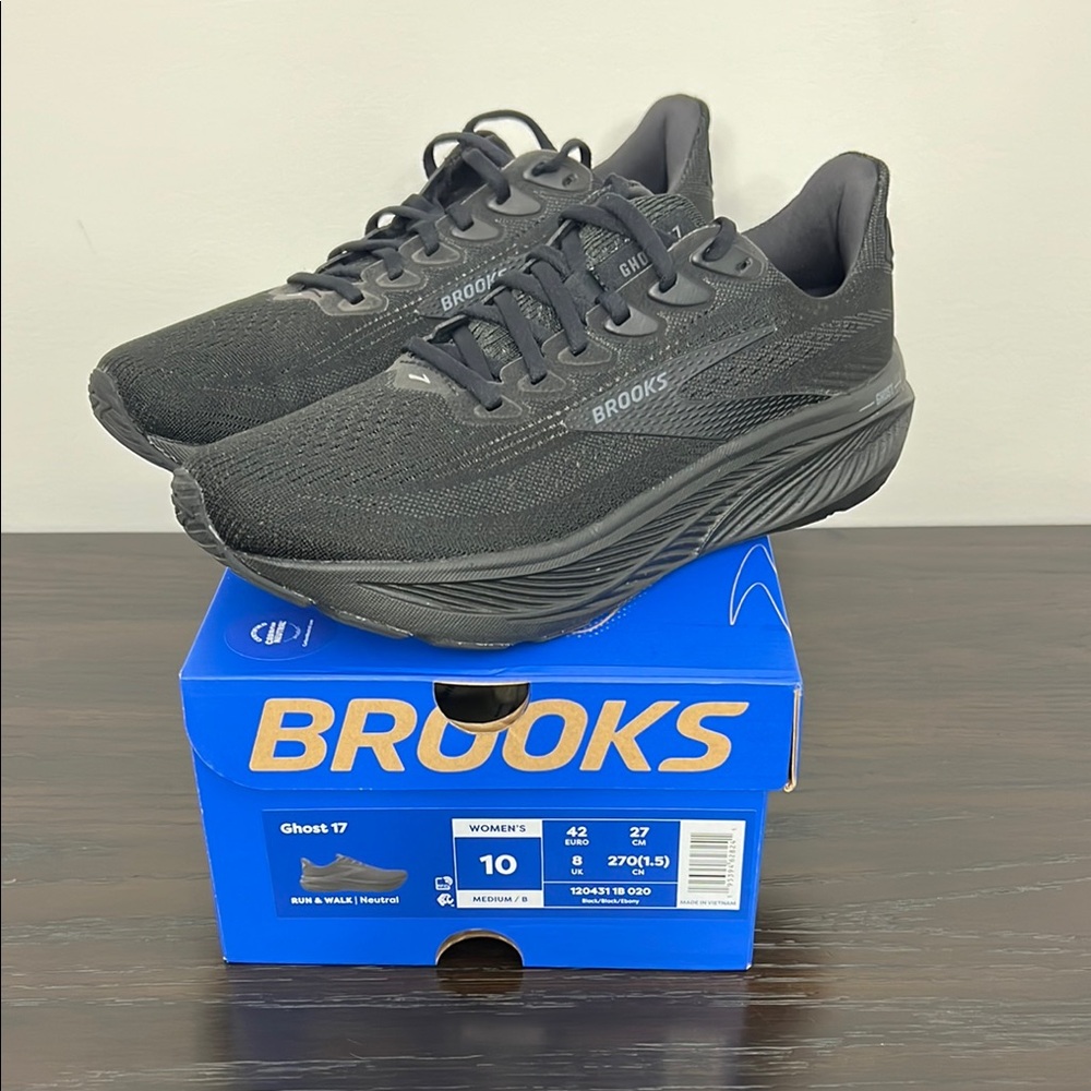 Brooks Ghost 17 Charcoal Running Shoes